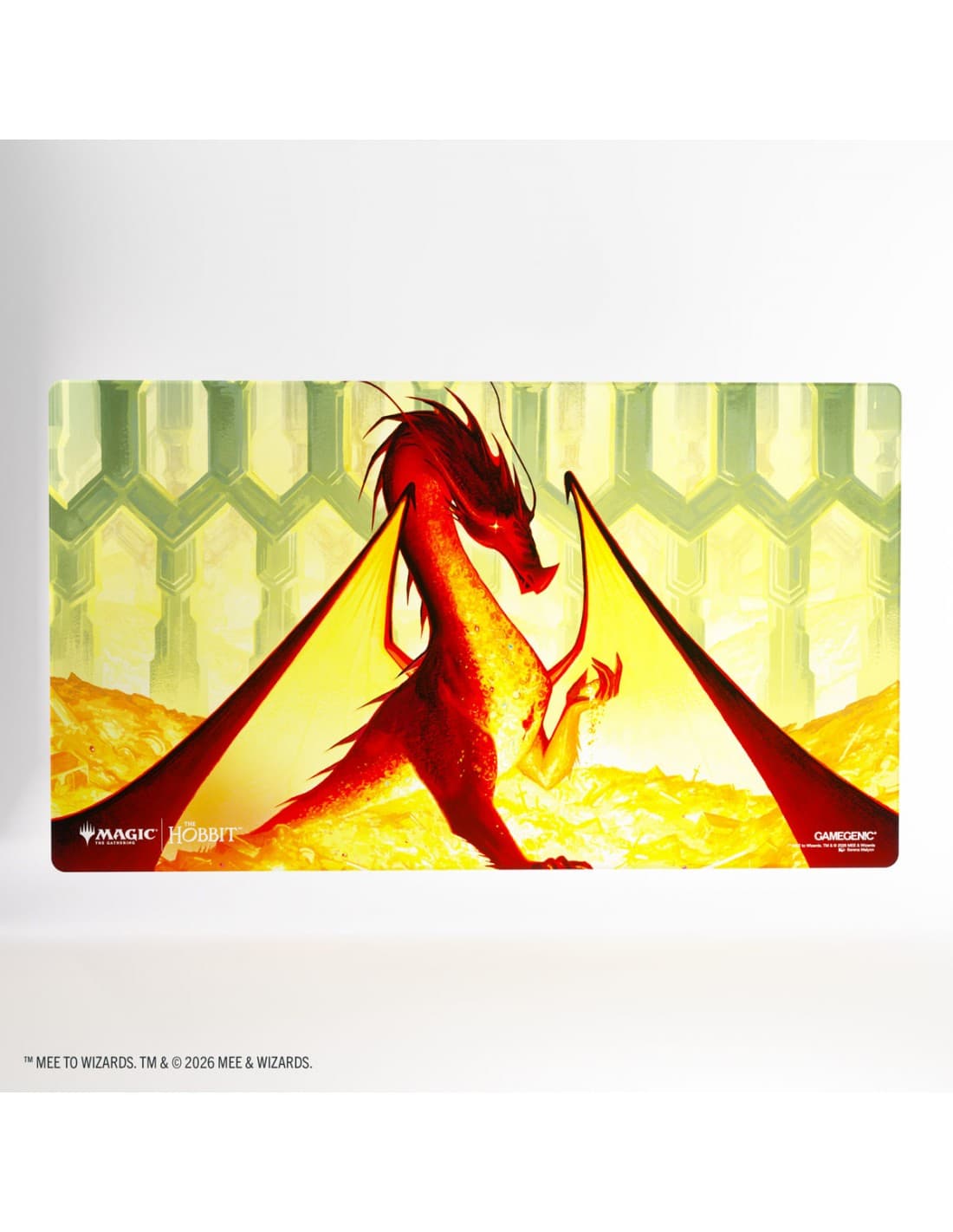 Smaug the Golden - The Hobbit - Shiny Playmat 2 mm - Magic the Gathering - GameGenic