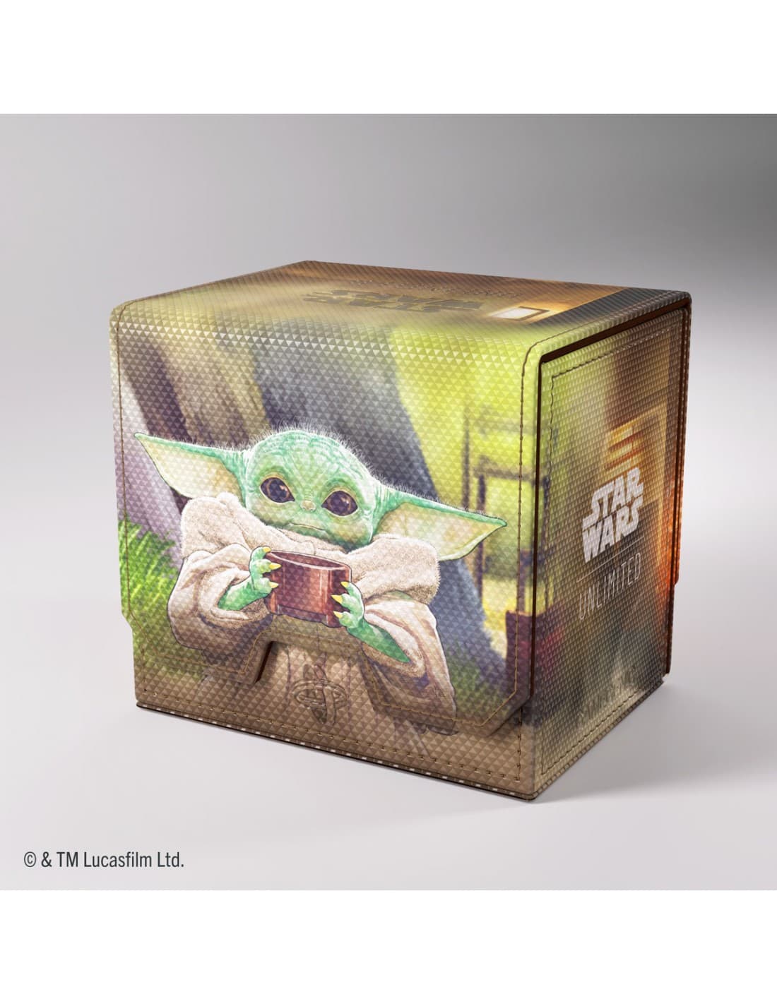 The Mandalorian // Grogu - Ashes of the Empire - Deck Pod - Star Wars Unlimited - Deck box - Gamegenic