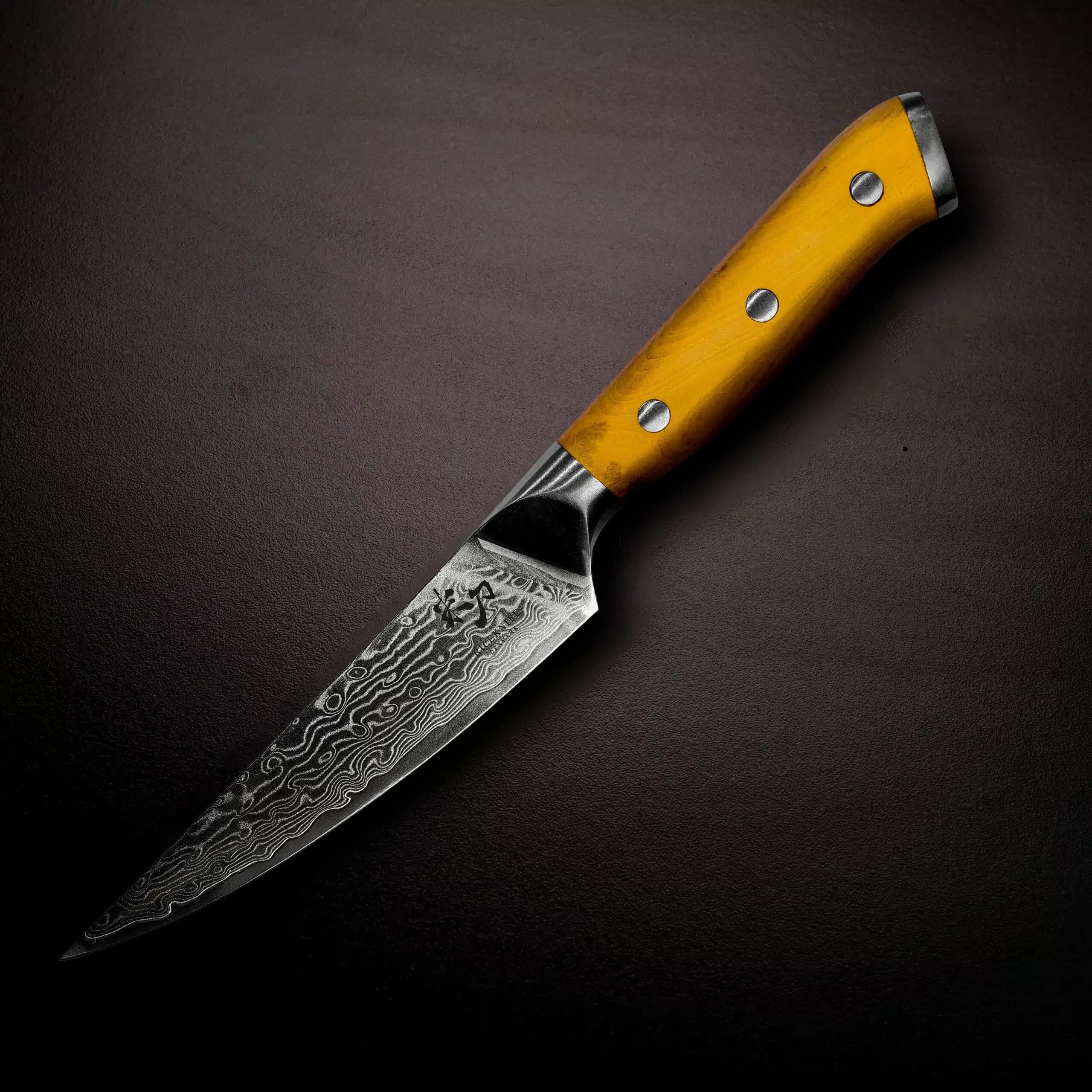 QING Steakkniv Chinese boxwood 135 mm.